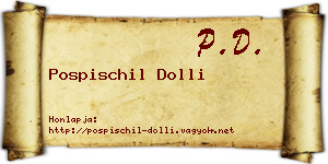 Pospischil Dolli névjegykártya